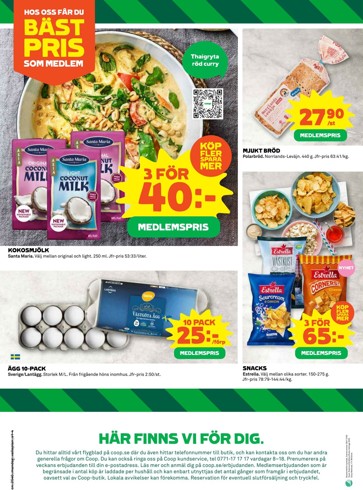 Erbjudanden Coop 10.11.2025 - 16.11.2025