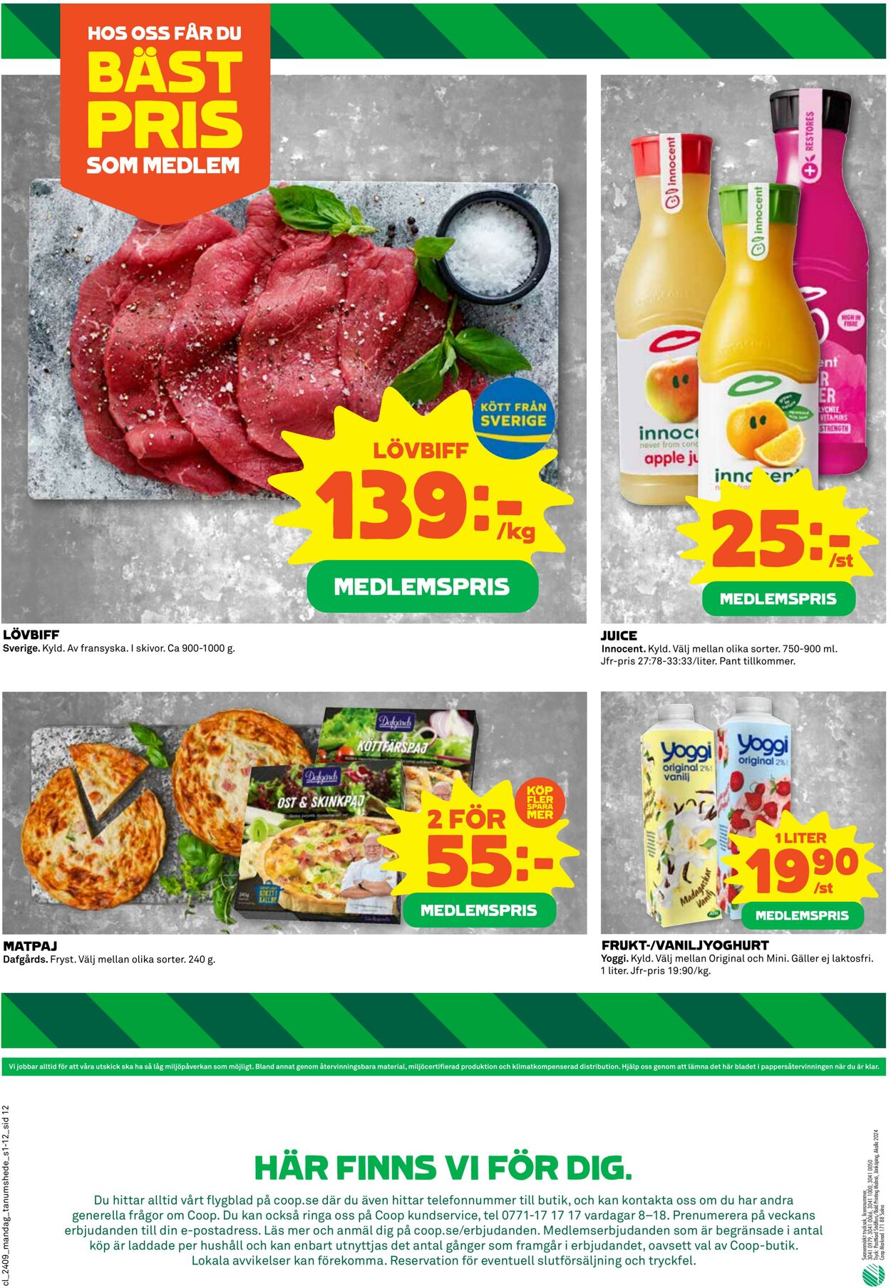 Erbjudanden Coop 26.02.2024 - 03.03.2024