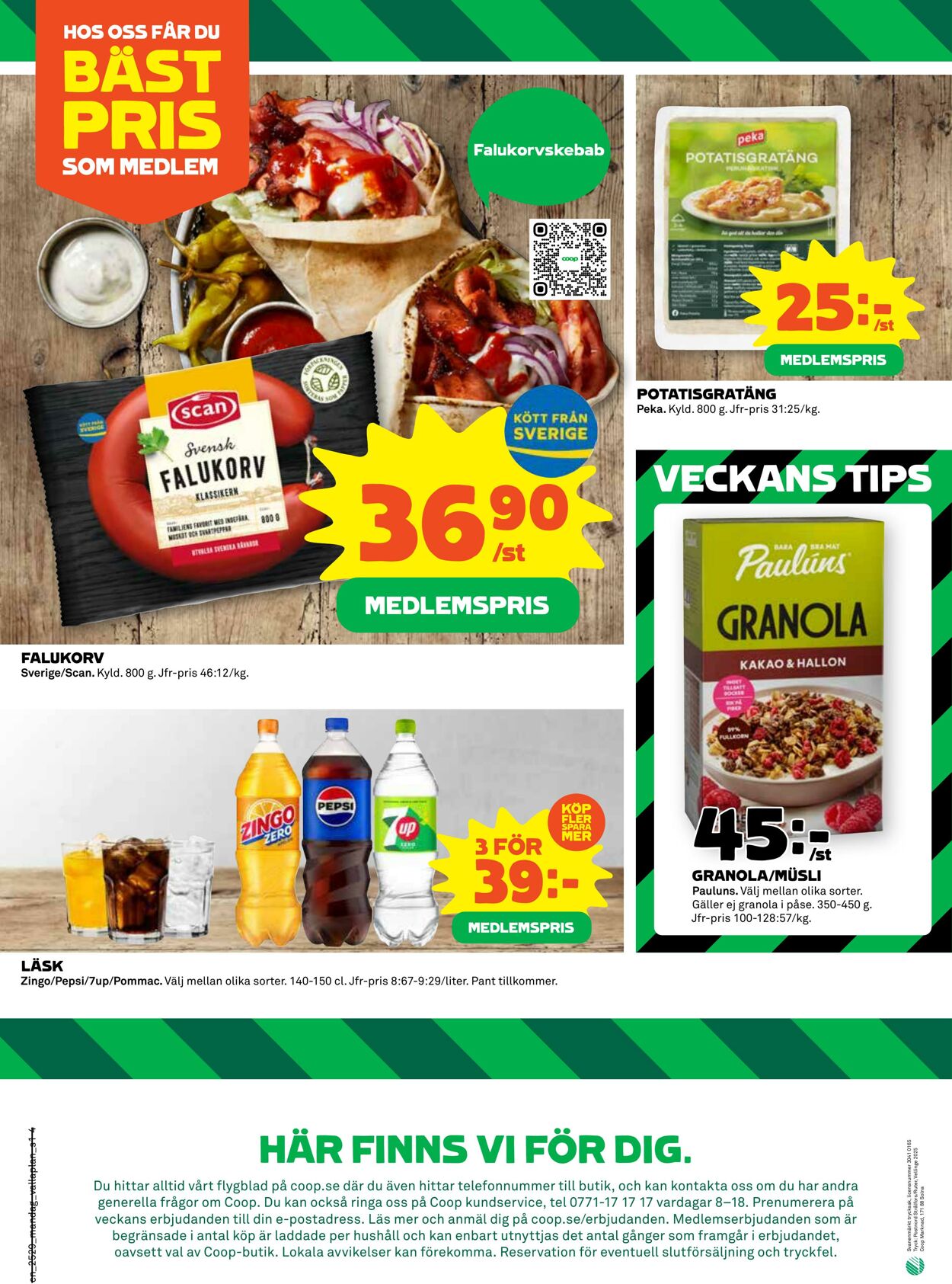Erbjudanden Coop 14.07.2025 - 20.07.2025