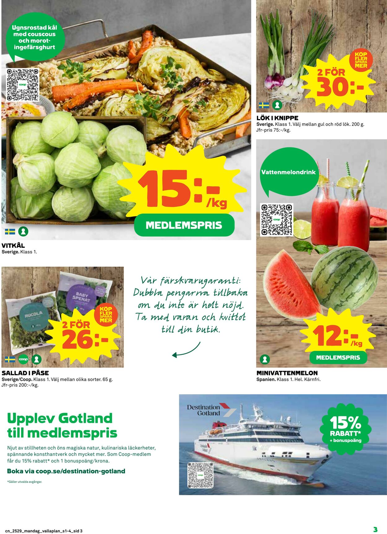 Erbjudanden Coop 14.07.2025 - 20.07.2025