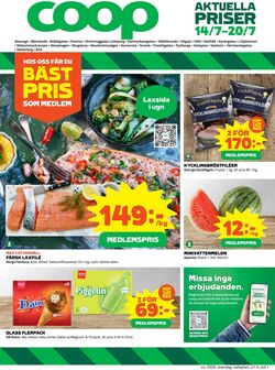 Erbjudanden Coop 14.07.2025 - 20.07.2025