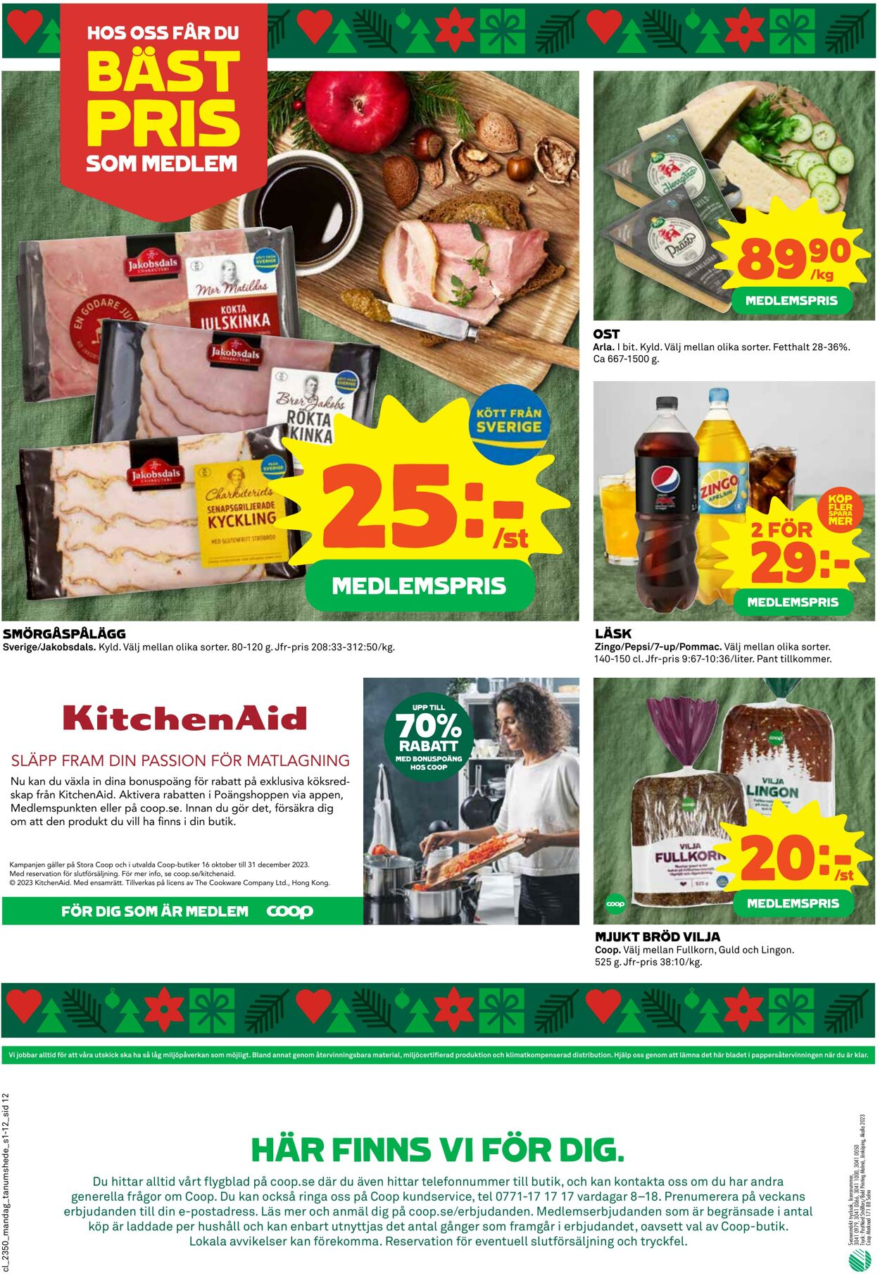 Erbjudanden Coop 11.12.2023 - 17.12.2023