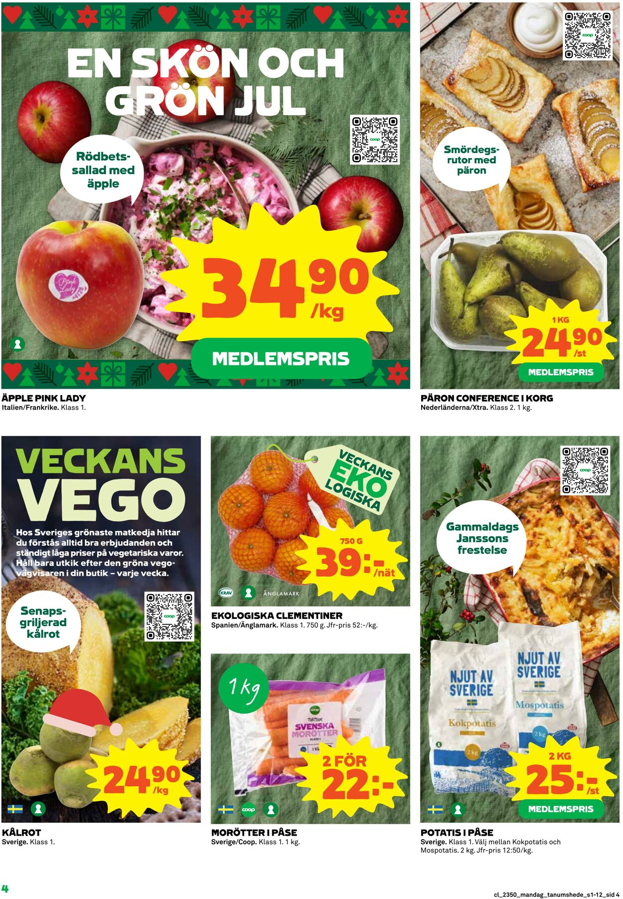 Erbjudanden Coop 11.12.2023 - 17.12.2023