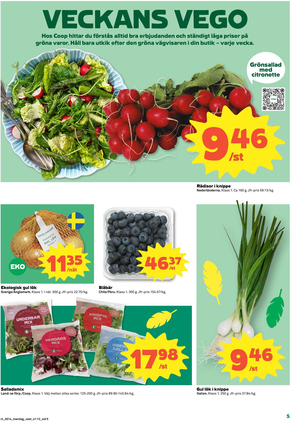 Erbjudanden Coop 30.03.2026 - 05.04.2026