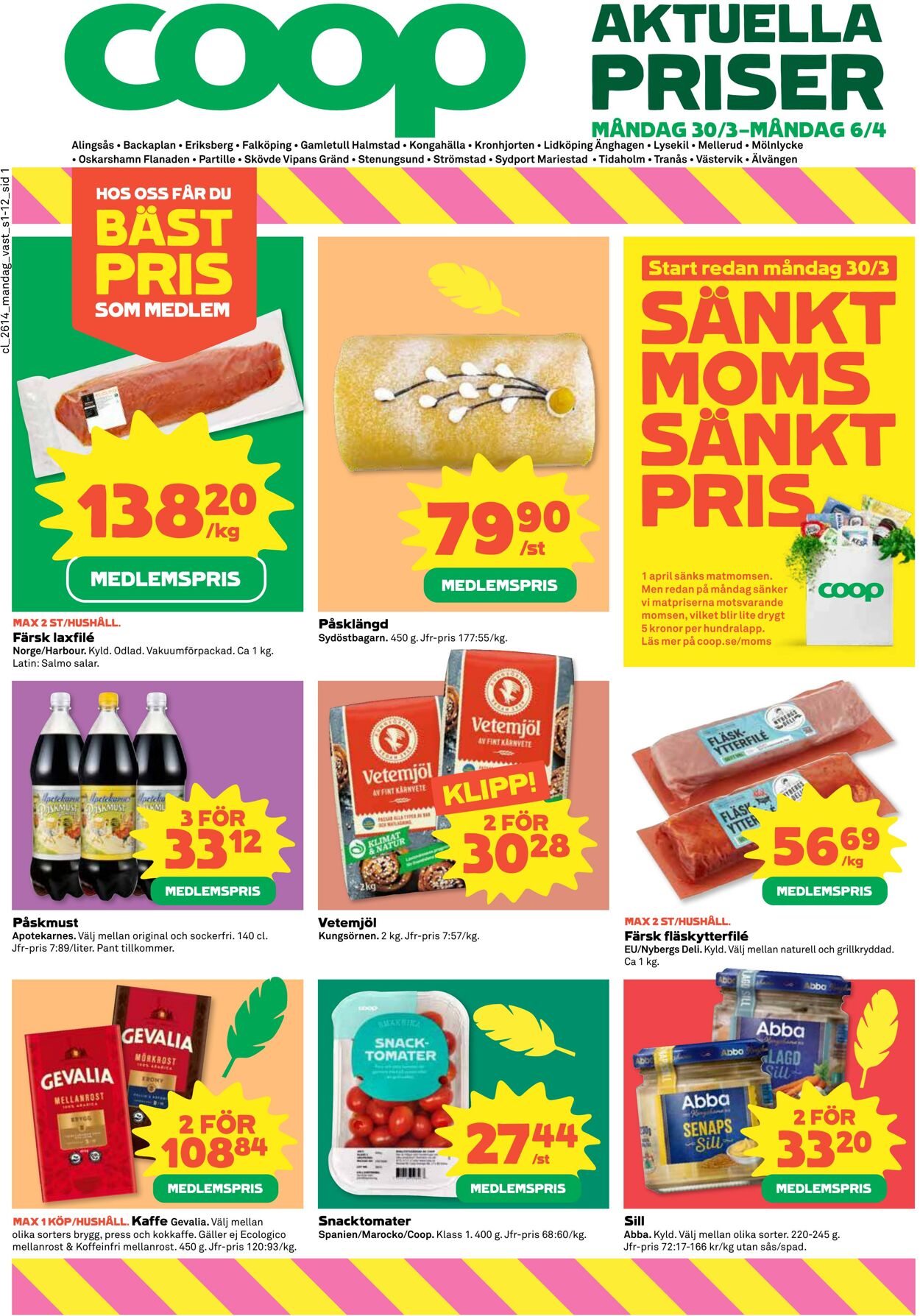 Erbjudanden Coop 30.03.2026 - 05.04.2026
