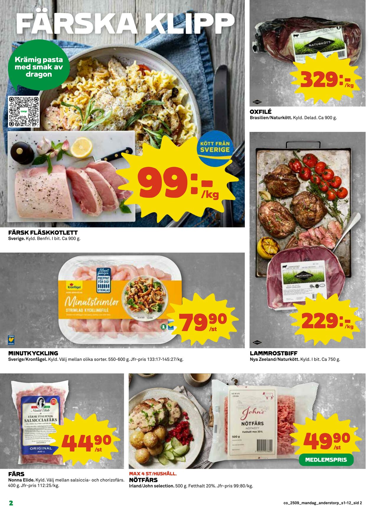 Erbjudanden Coop 24.02.2025 - 02.03.2025