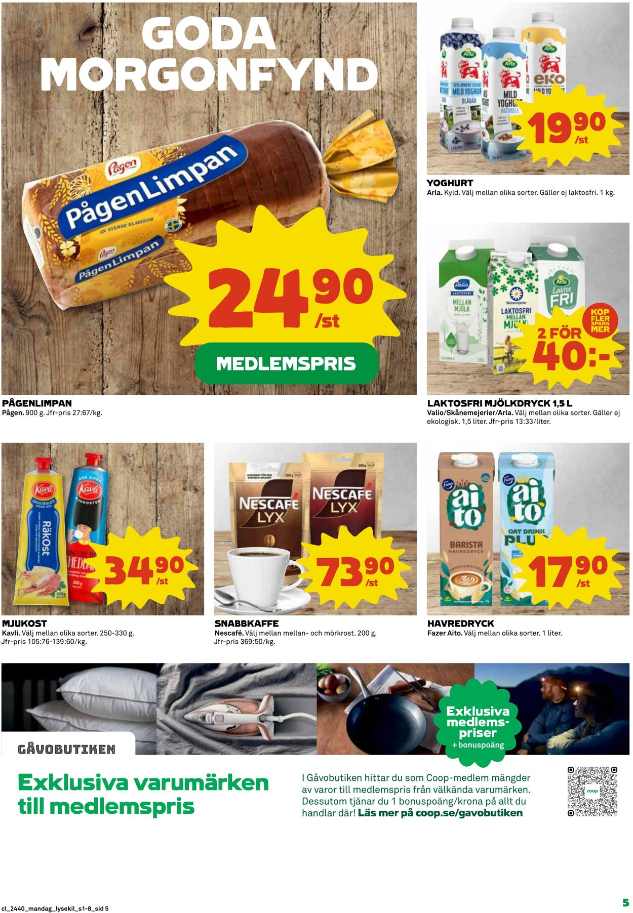 Erbjudanden Coop 30.09.2024 - 06.10.2024