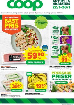 Erbjudanden Coop 22.01.2024 - 28.01.2024