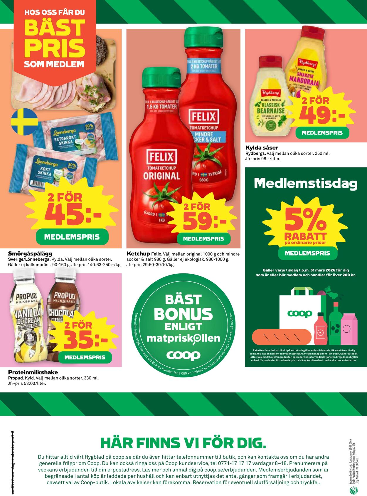 Erbjudanden Coop 23.02.2026 - 01.03.2026