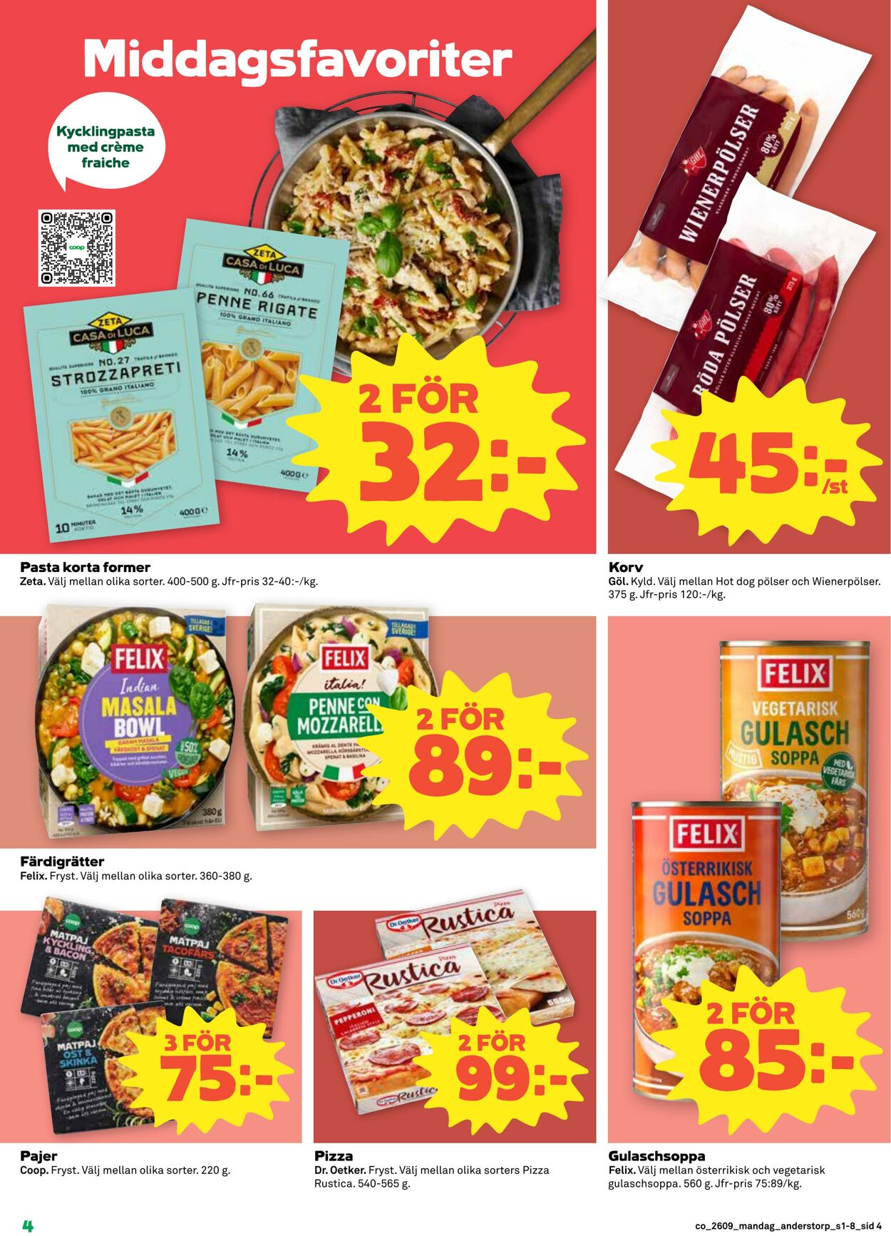 Erbjudanden Coop 23.02.2026 - 01.03.2026