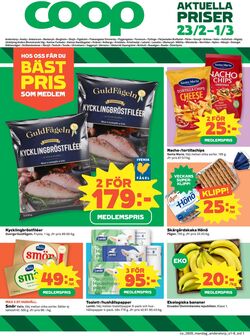 Erbjudanden Coop 23.02.2026 - 01.03.2026