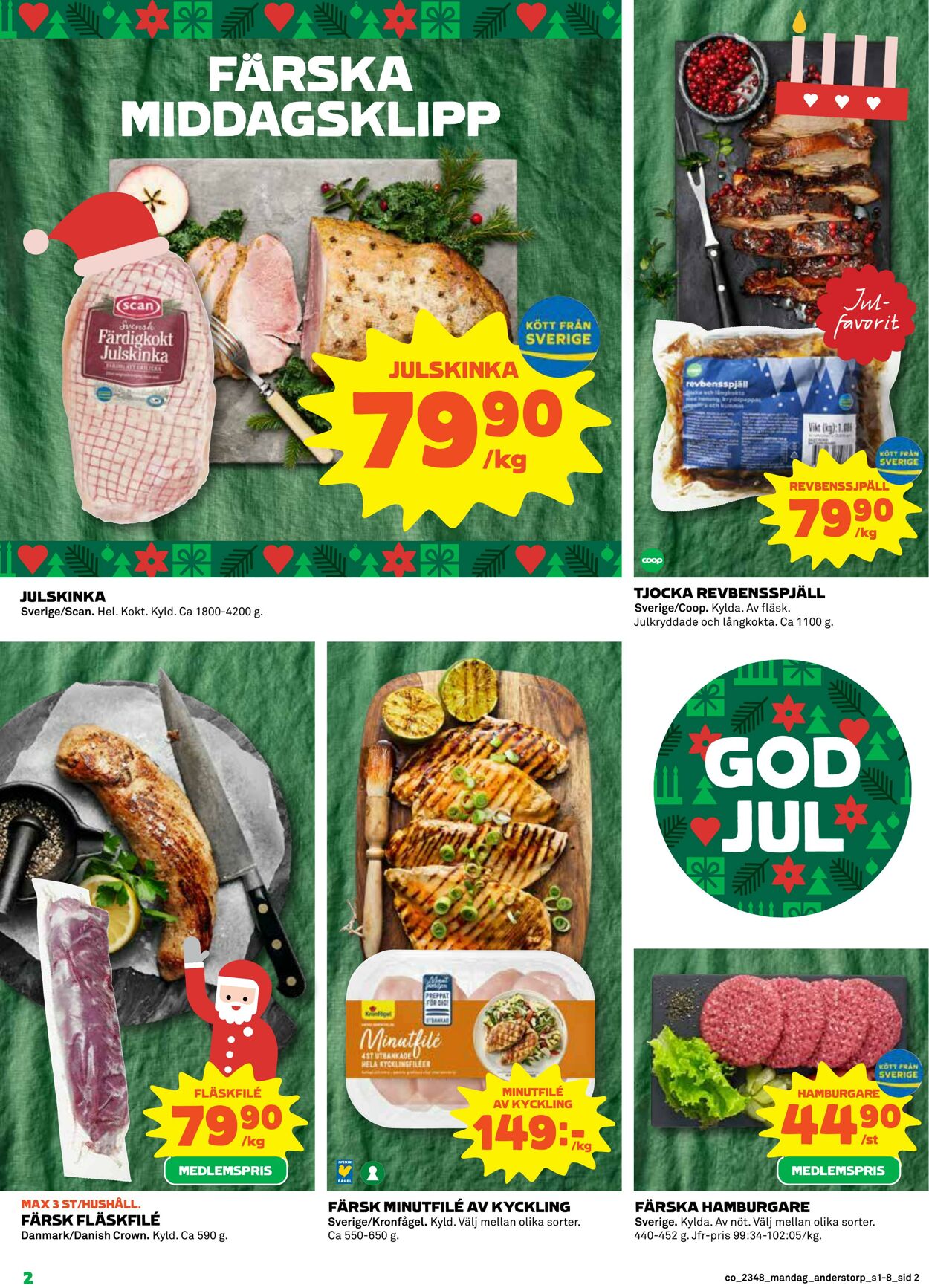 Erbjudanden Coop 27.11.2023 - 03.12.2023