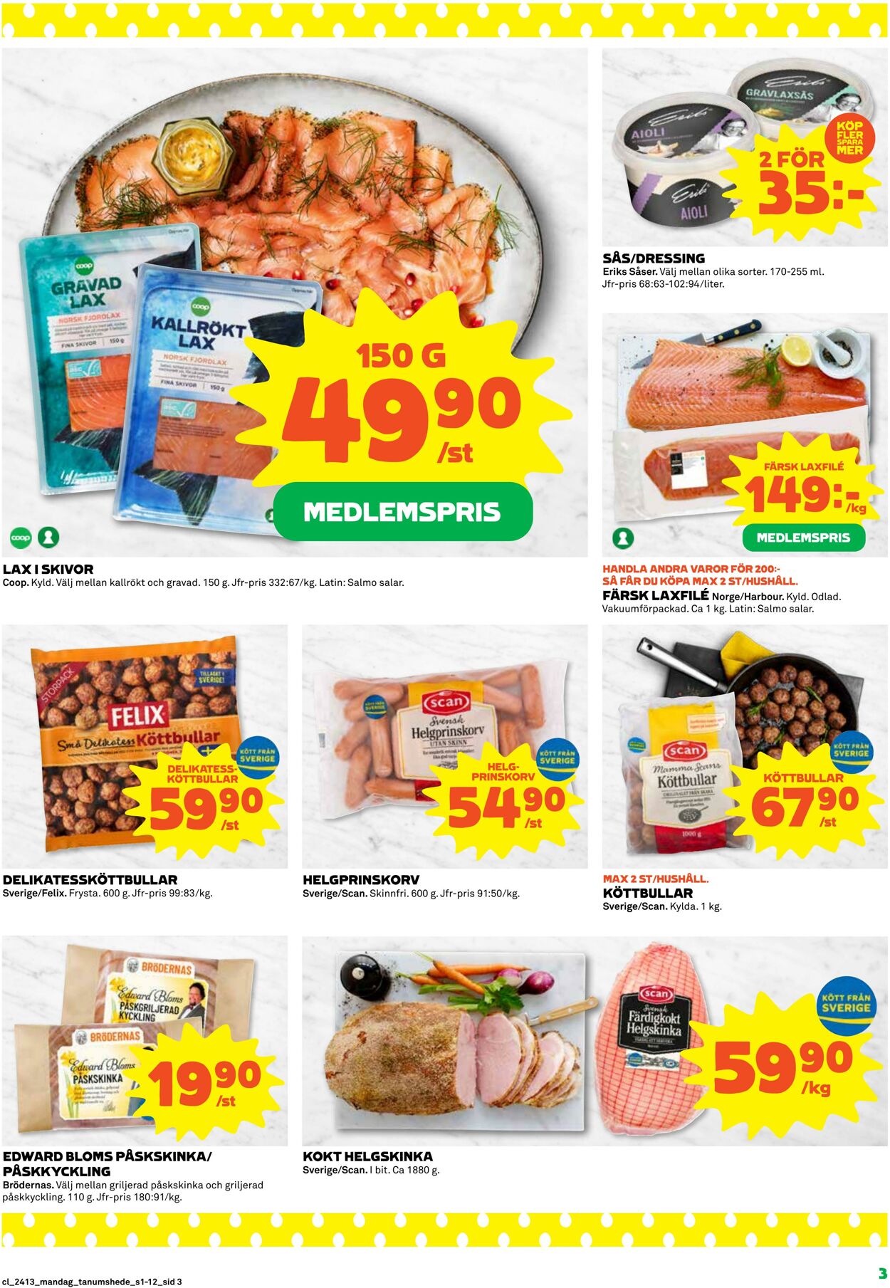 Erbjudanden Coop 25.03.2024 - 31.03.2024