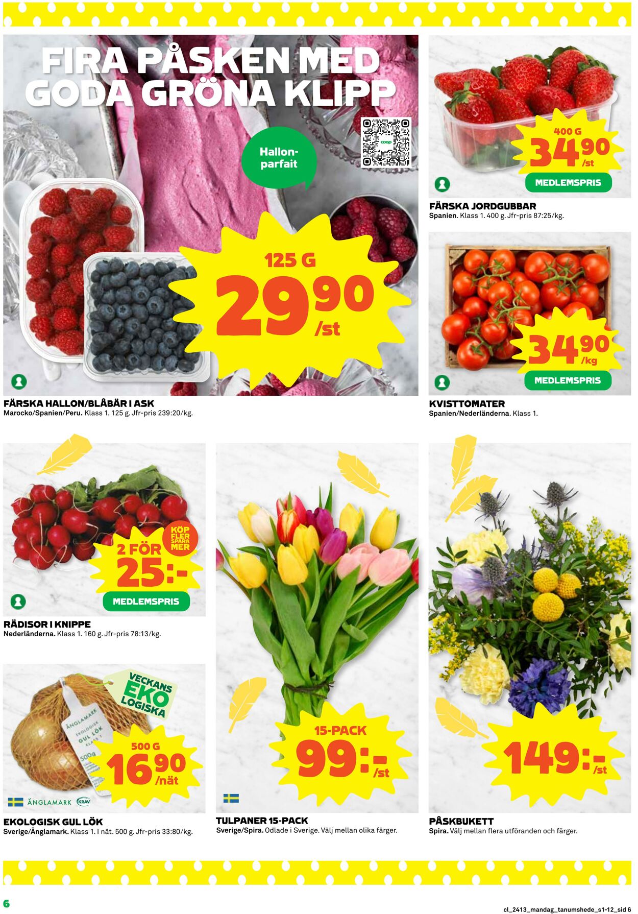 Erbjudanden Coop 25.03.2024 - 31.03.2024