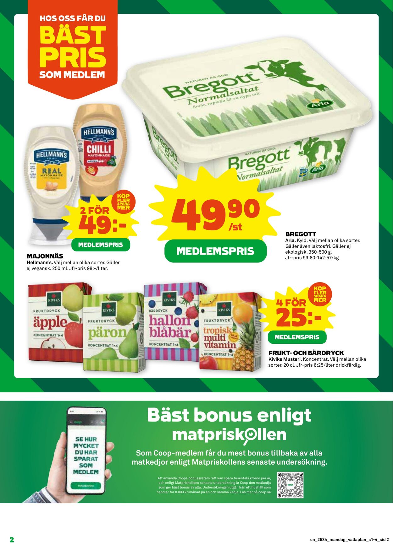 Erbjudanden Coop 18.08.2025 - 24.08.2025