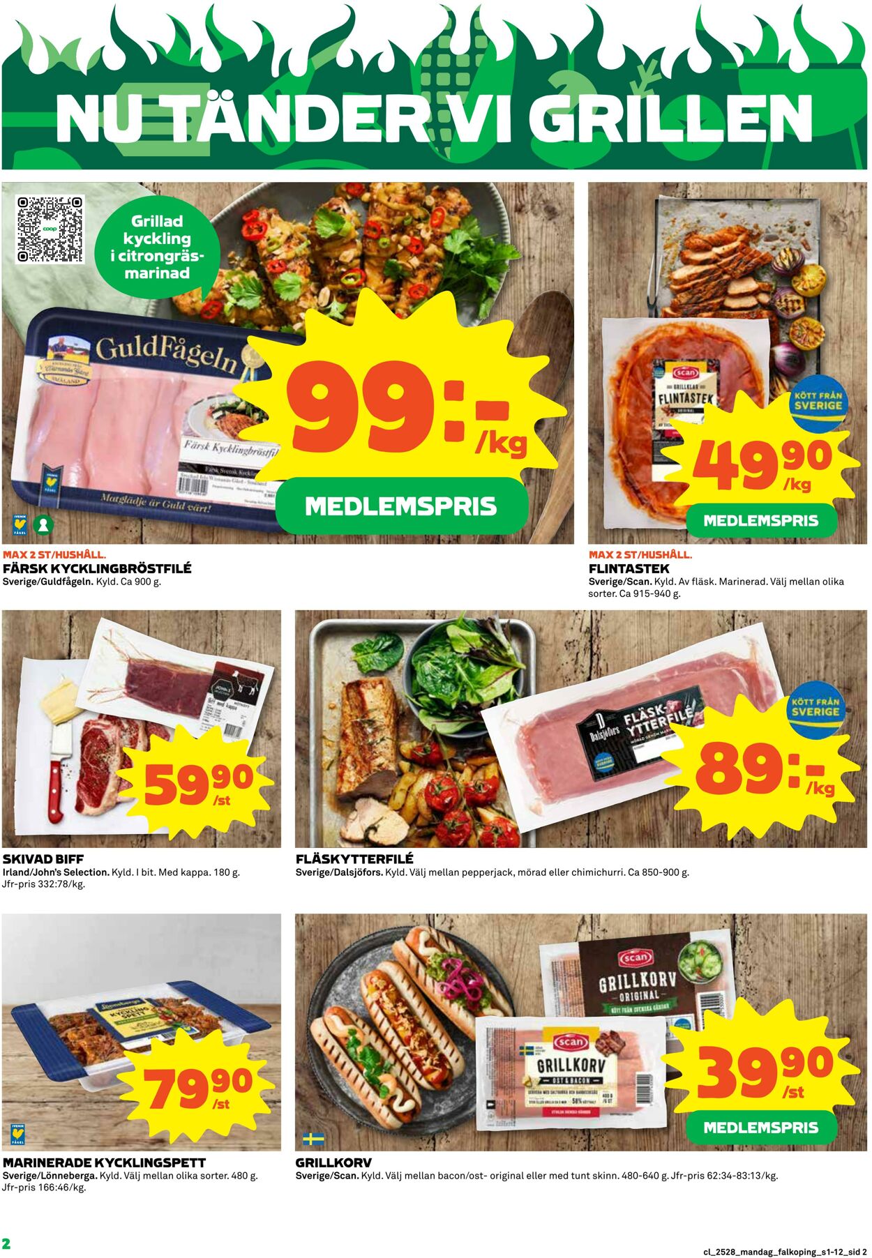 Erbjudanden Coop 07.07.2025 - 13.07.2025