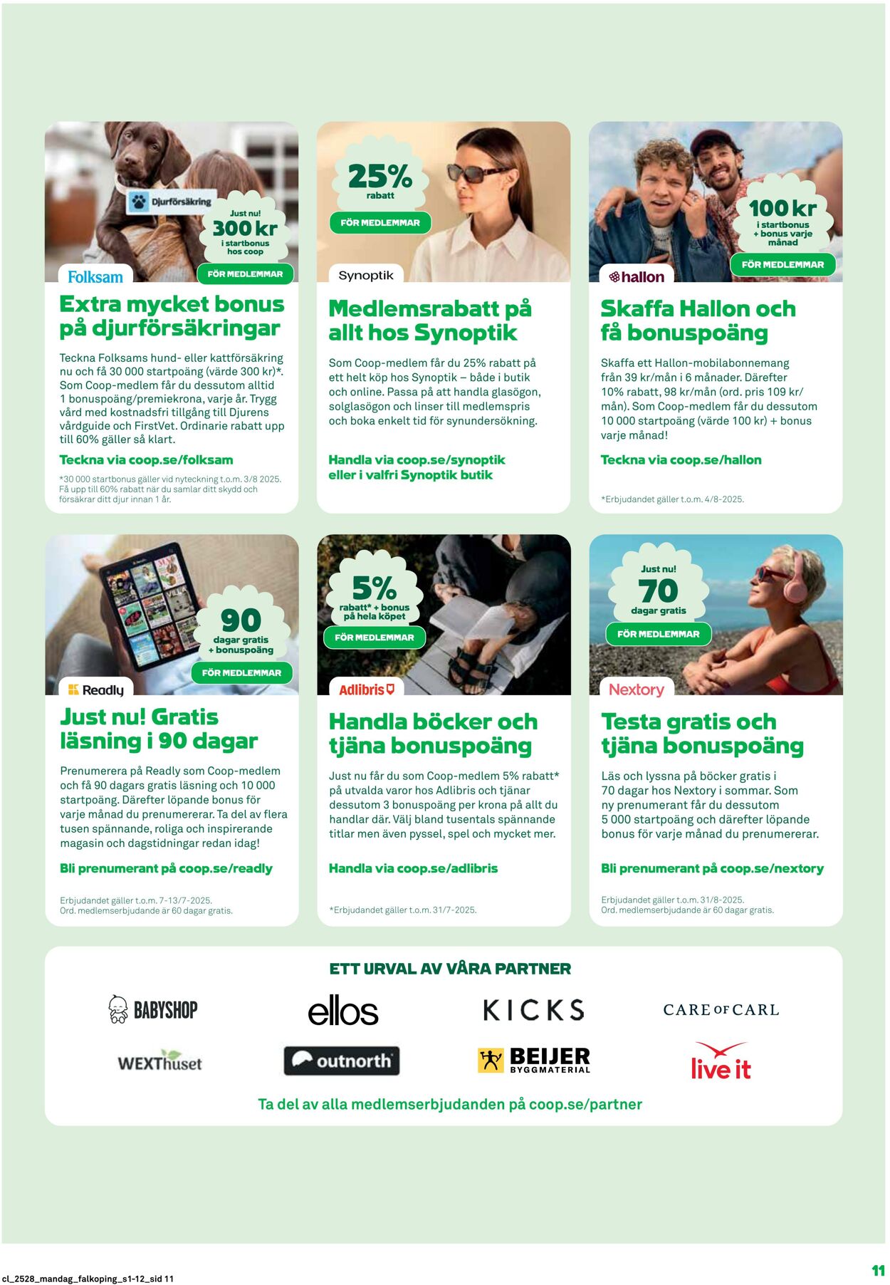 Erbjudanden Coop 07.07.2025 - 13.07.2025