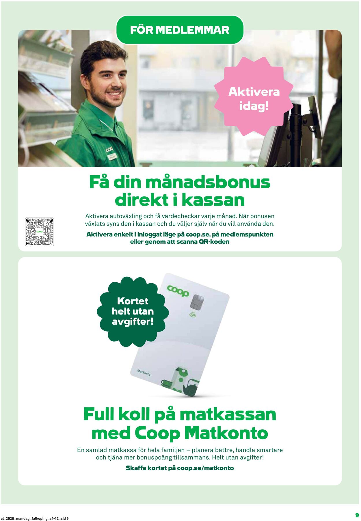 Erbjudanden Coop 07.07.2025 - 13.07.2025