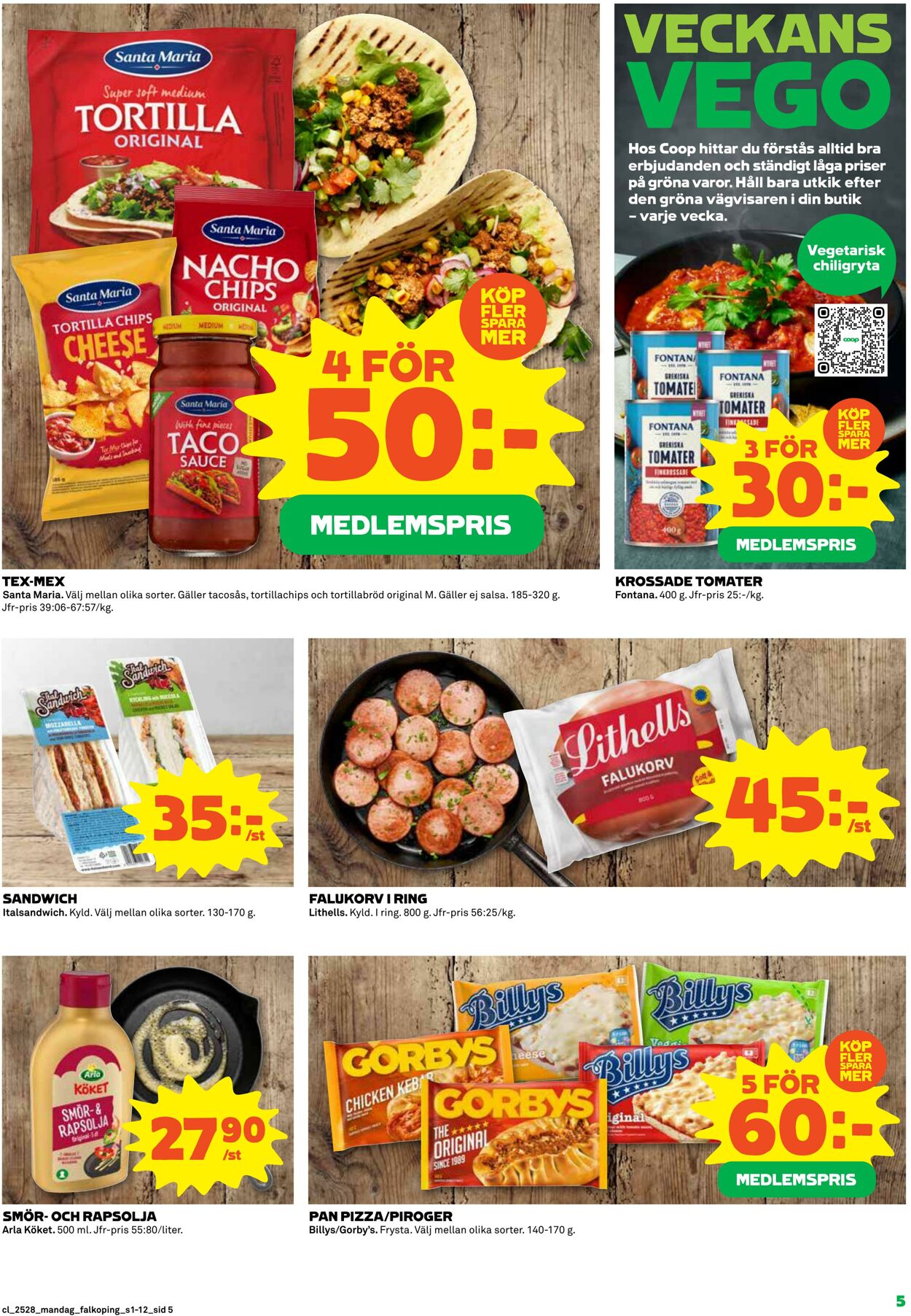 Erbjudanden Coop 07.07.2025 - 13.07.2025