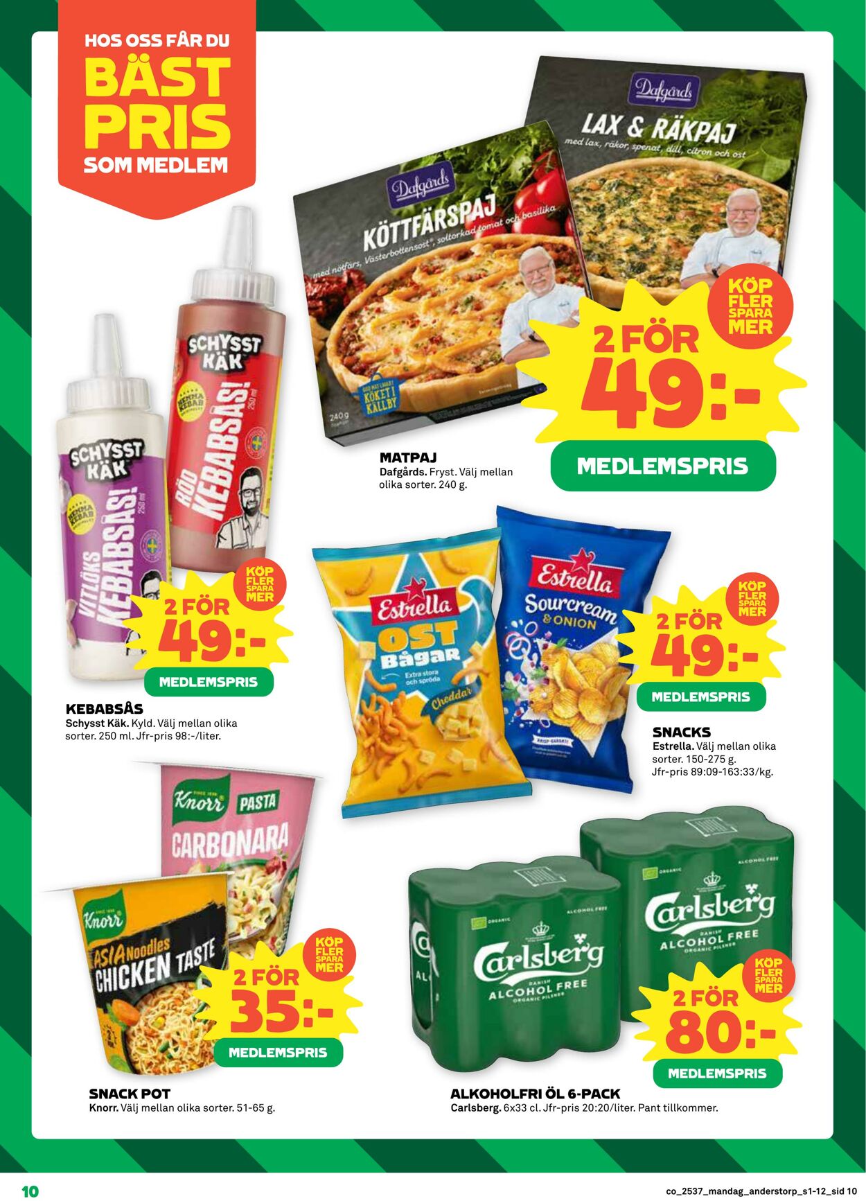 Erbjudanden Coop 08.09.2025 - 14.09.2025