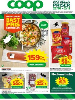 Erbjudanden Coop 27.10.2025 - 02.11.2025