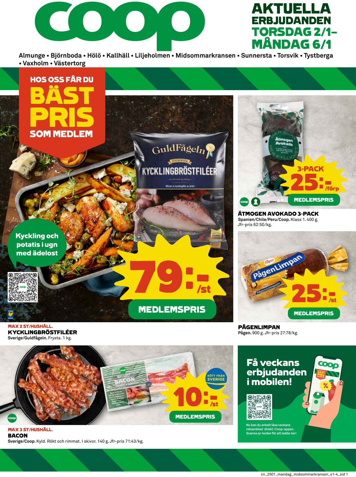 Erbjudanden Coop 06.01.2025 - 12.01.2025