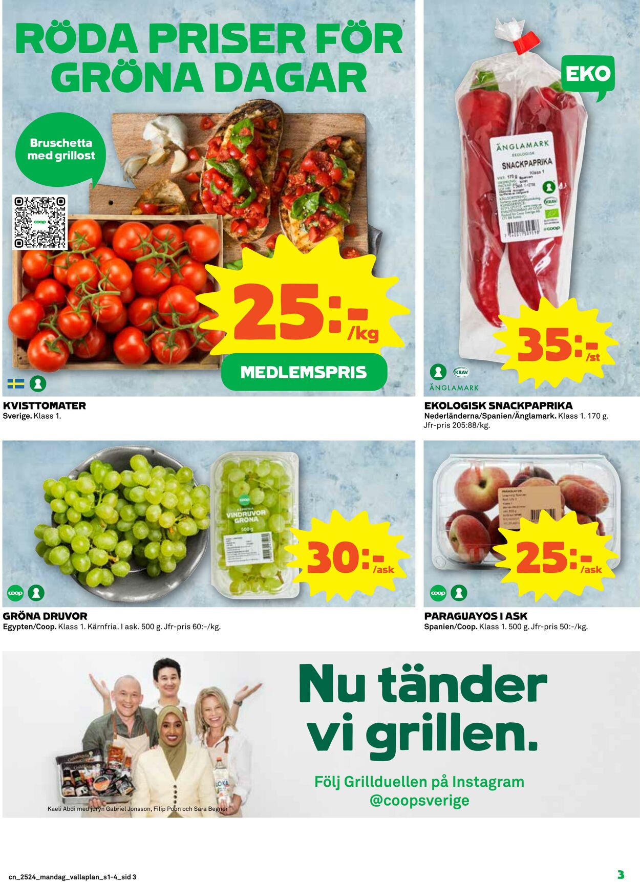 Erbjudanden Coop 09.06.2025 - 15.06.2025