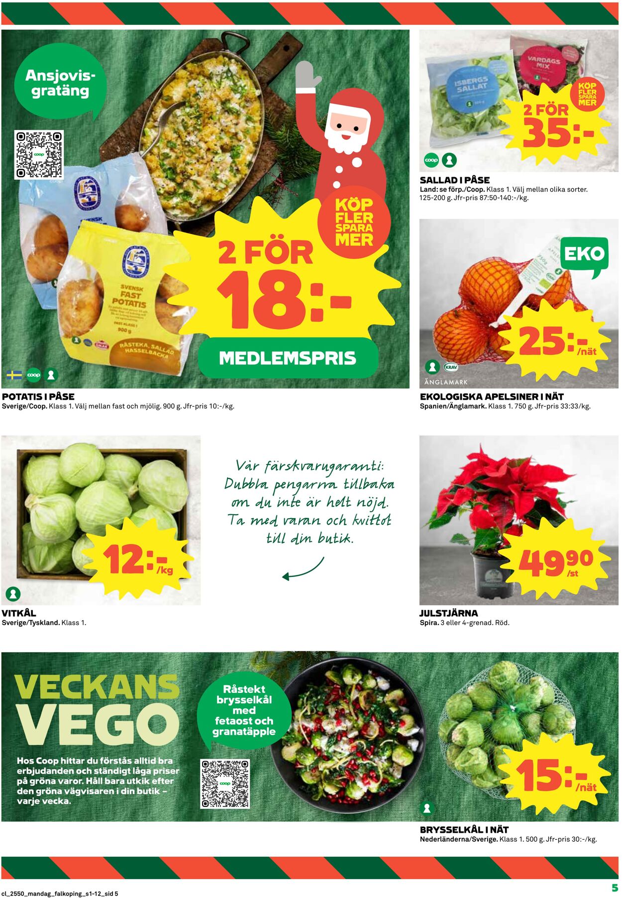 Erbjudanden Coop 08.12.2025 - 14.12.2025