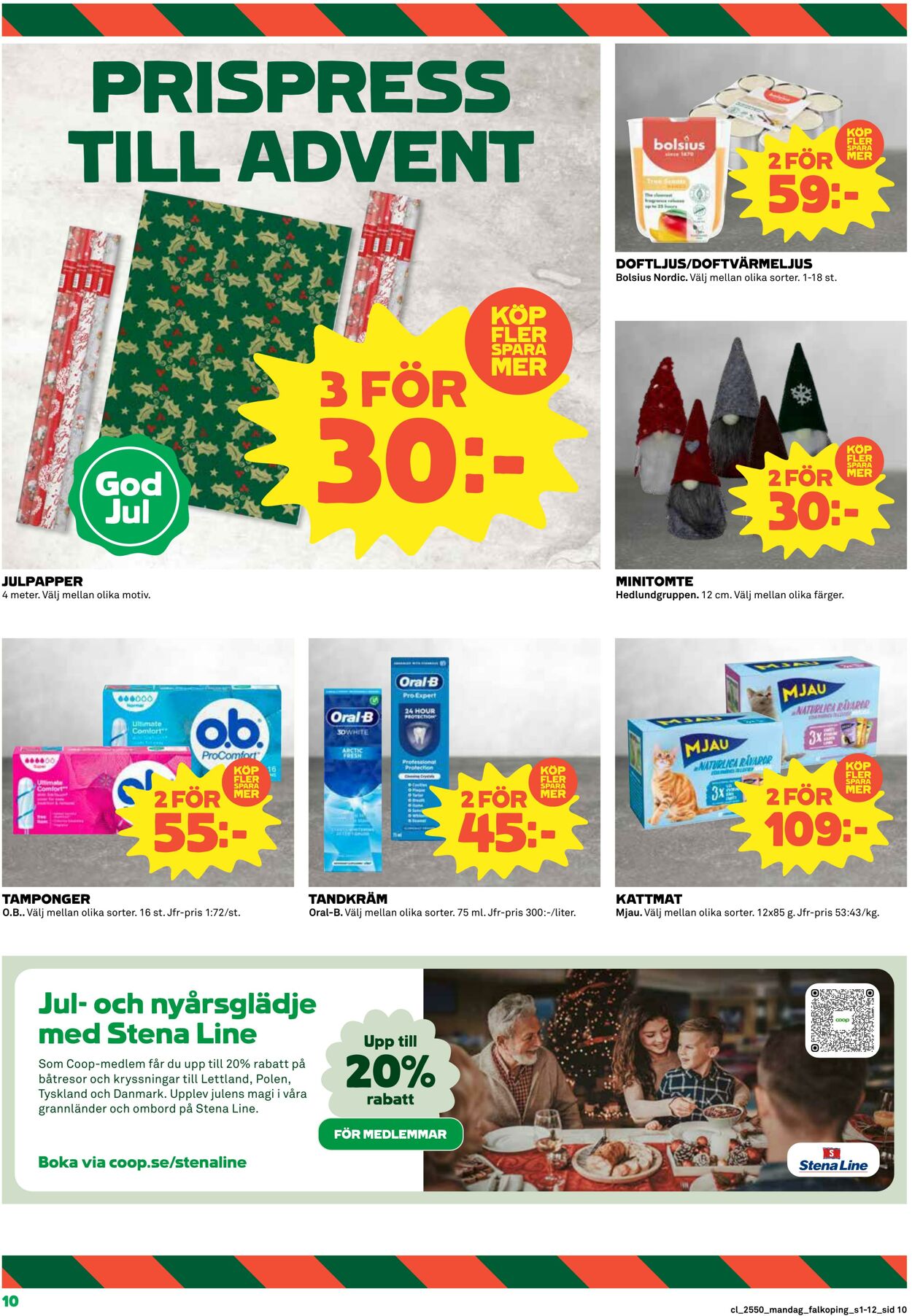 Erbjudanden Coop 08.12.2025 - 14.12.2025