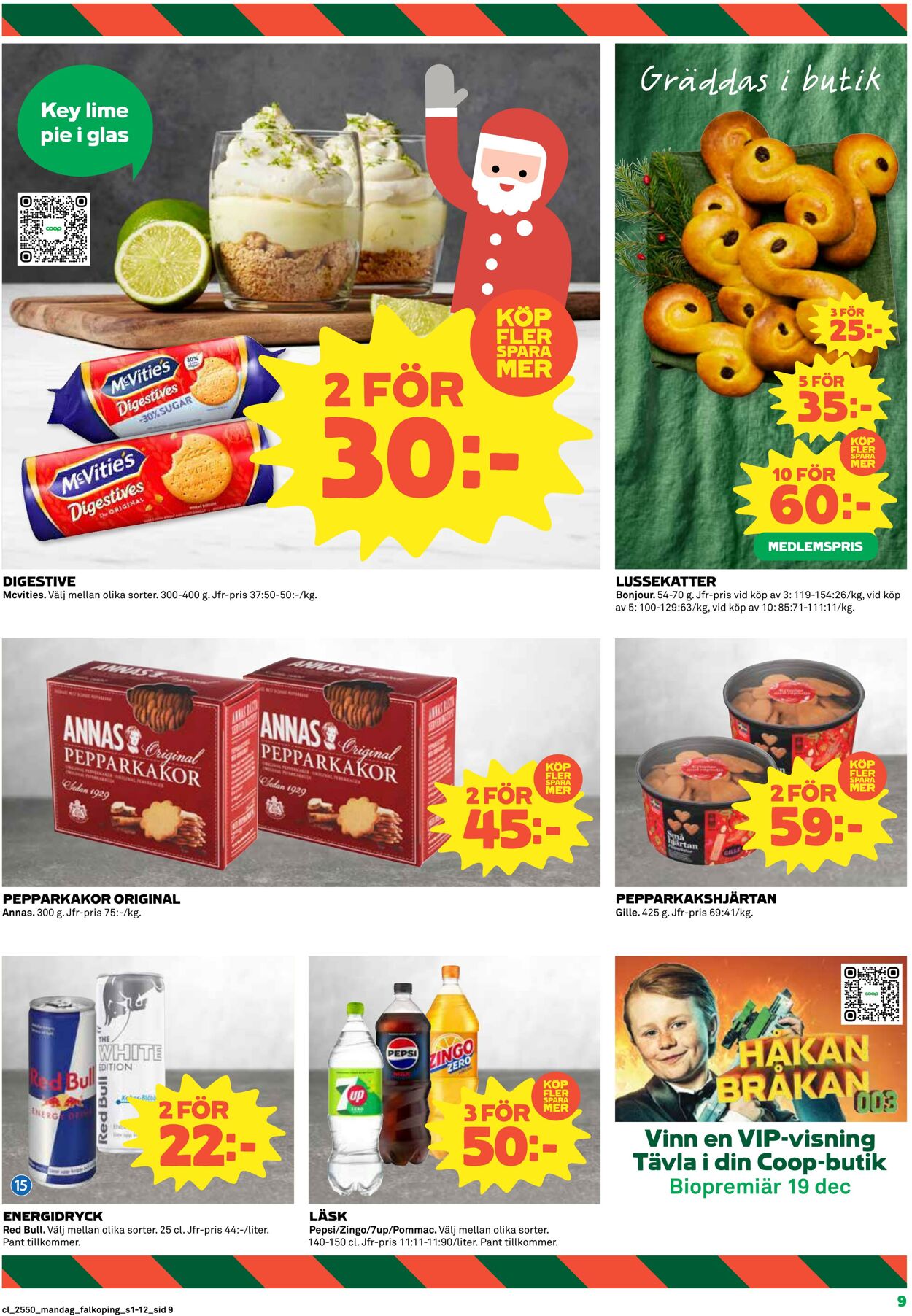 Erbjudanden Coop 08.12.2025 - 14.12.2025