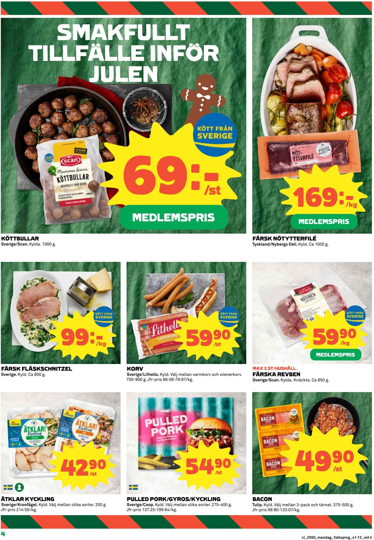 Erbjudanden Coop 08.12.2025 - 14.12.2025