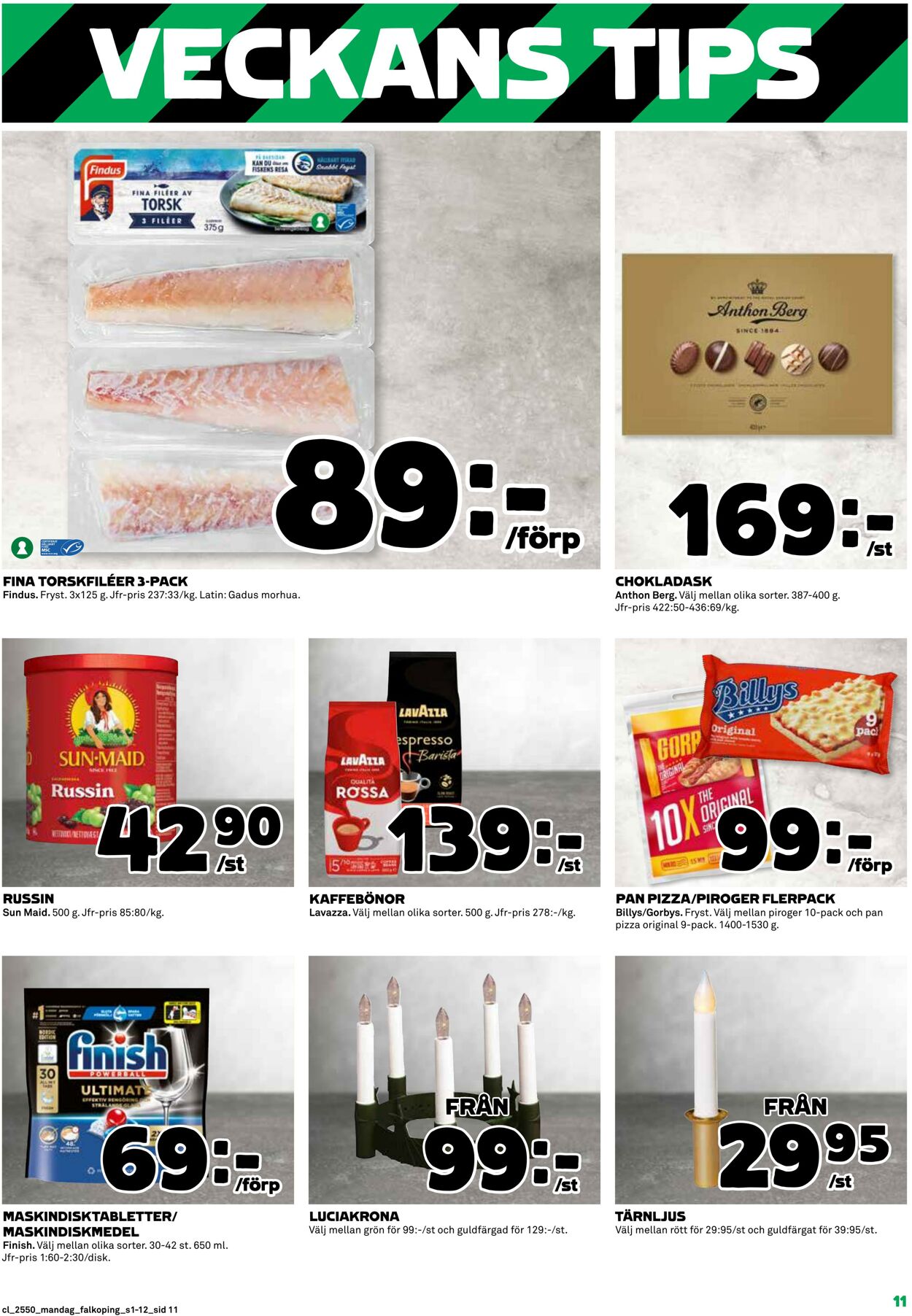 Erbjudanden Coop 08.12.2025 - 14.12.2025