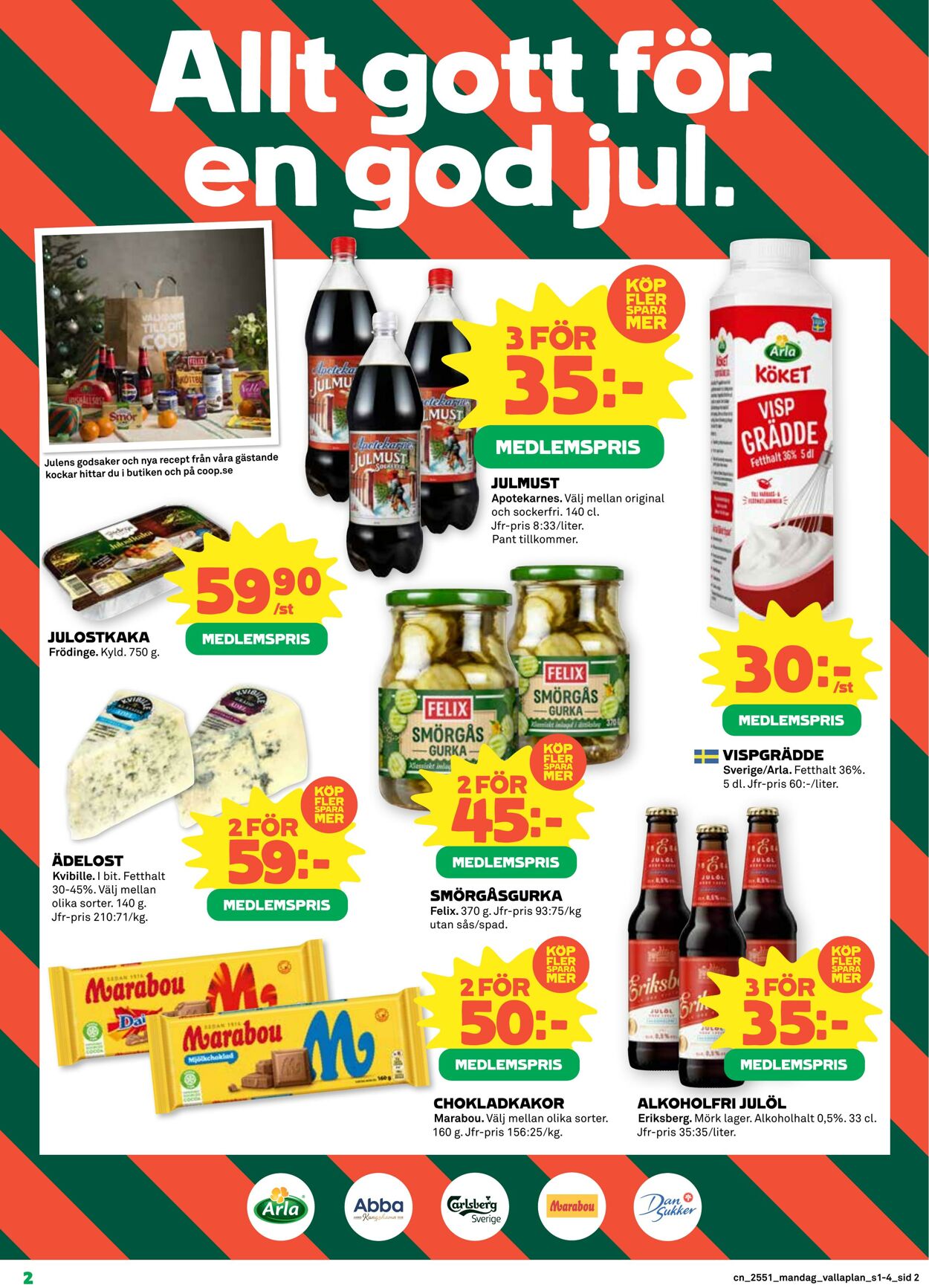 Erbjudanden Coop 15.12.2025 - 21.12.2025