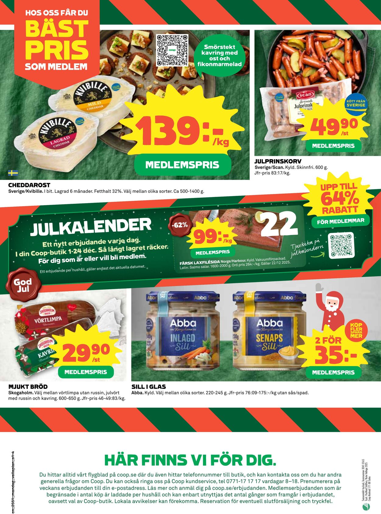 Erbjudanden Coop 15.12.2025 - 21.12.2025