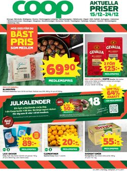 Erbjudanden Coop 15.12.2025 - 21.12.2025