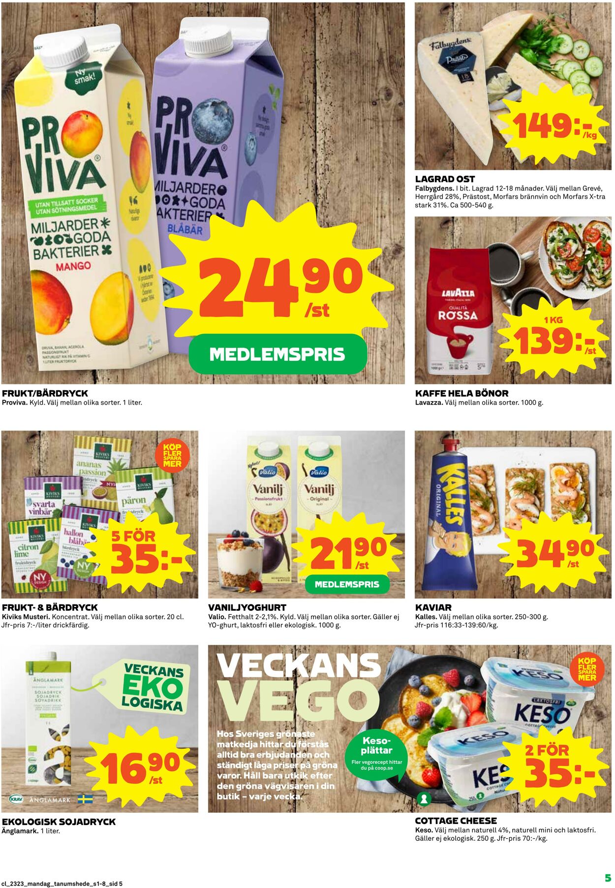 Erbjudanden Coop 05.06.2023 - 11.06.2023