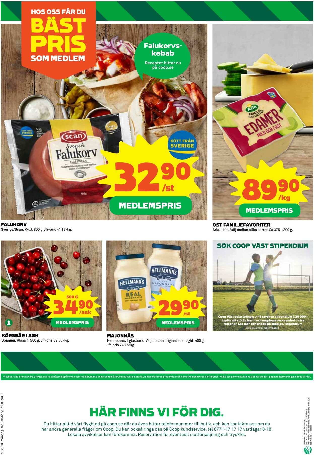 Erbjudanden Coop 05.06.2023 - 11.06.2023