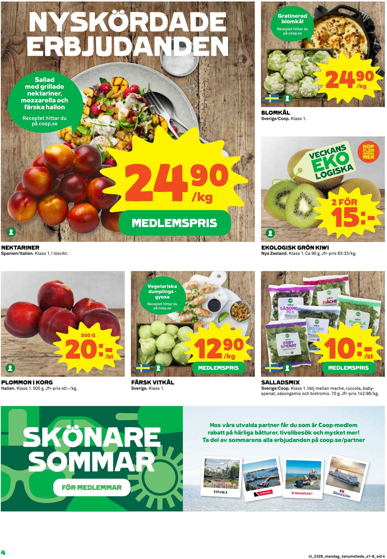 Erbjudanden Coop 10.07.2023 - 16.07.2023