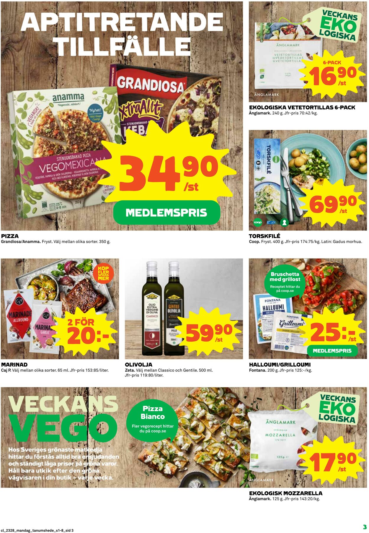 Erbjudanden Coop 10.07.2023 - 16.07.2023