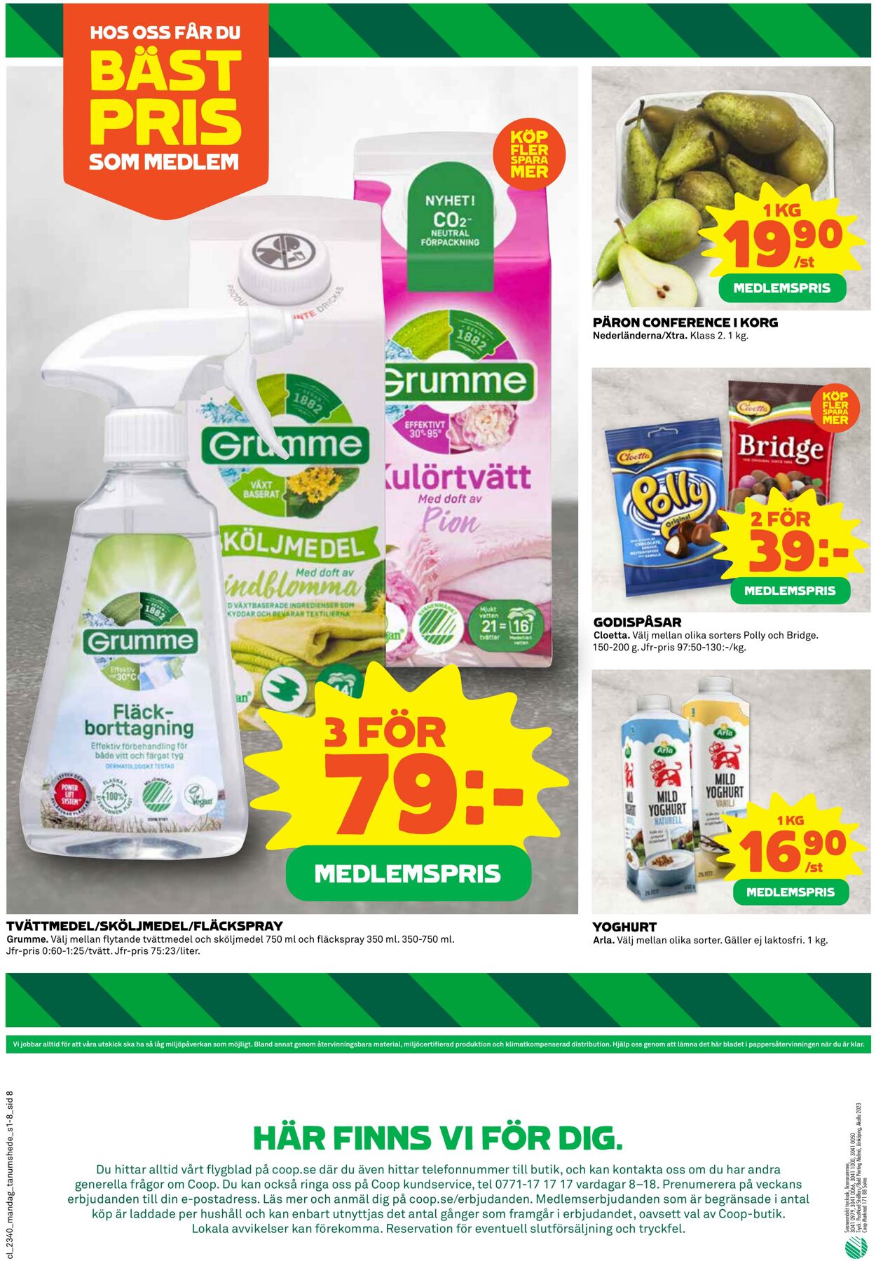 Erbjudanden Coop 02.10.2023 - 08.10.2023