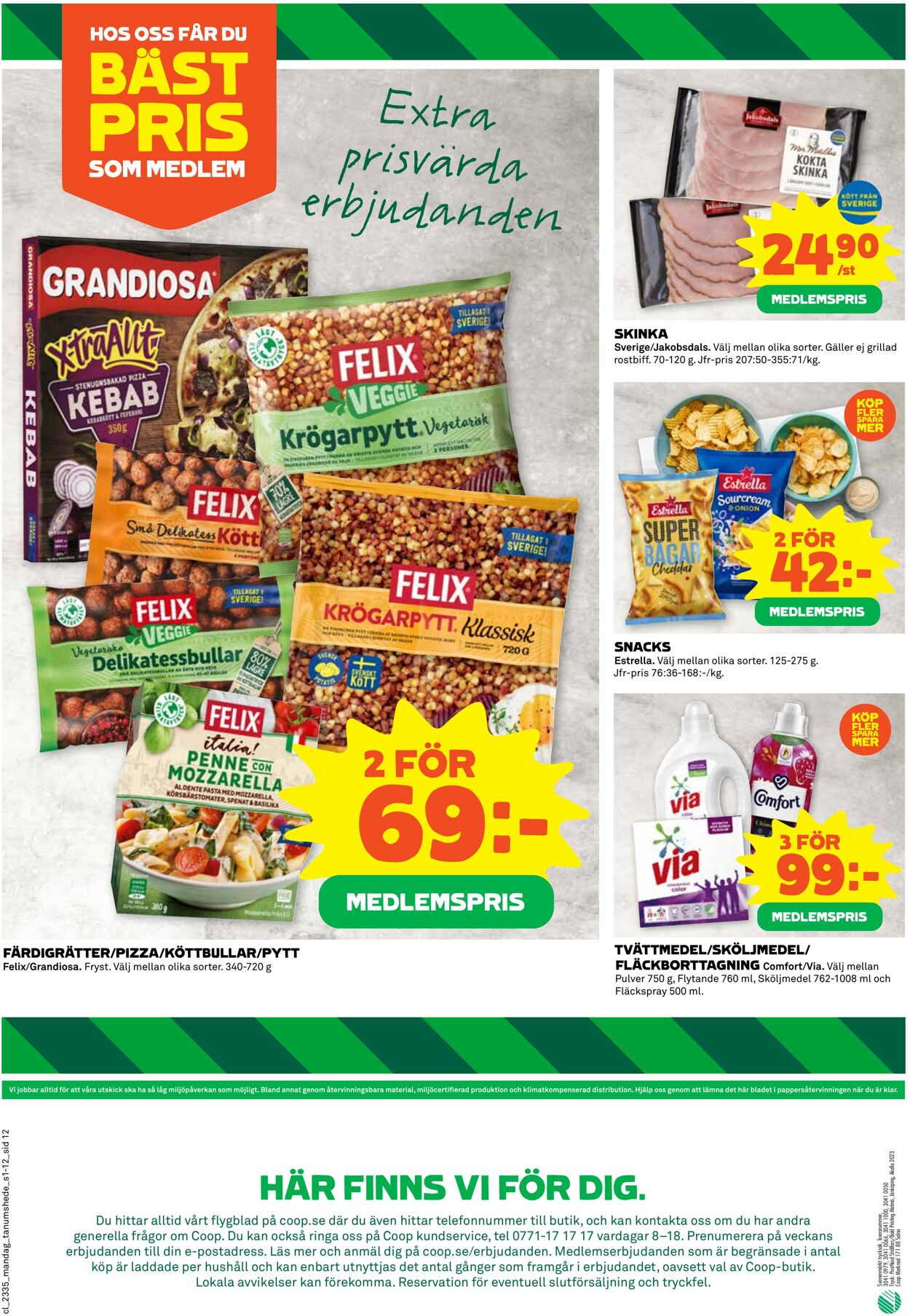 Erbjudanden Coop 28.08.2023 - 03.09.2023