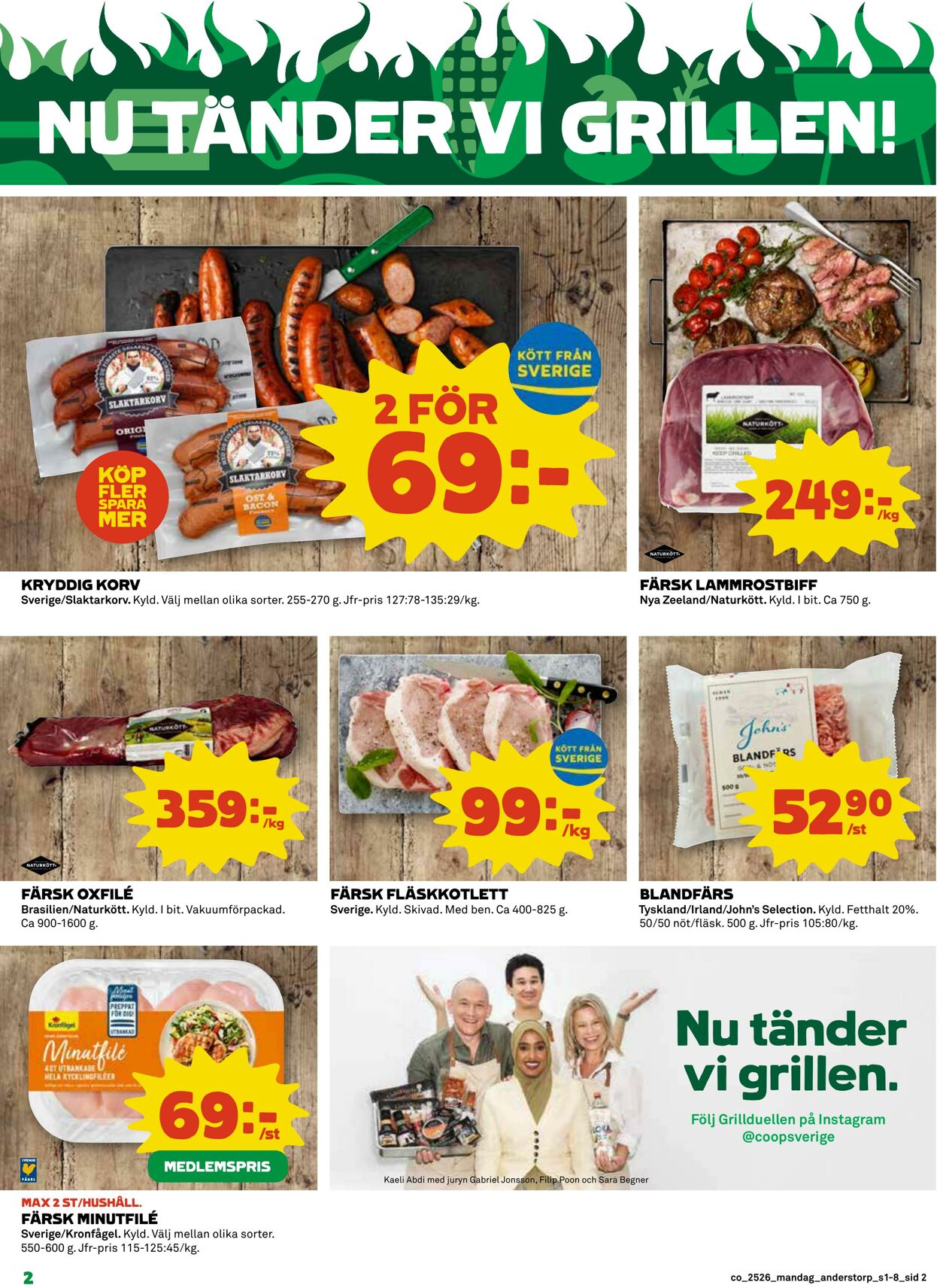 Erbjudanden Coop 23.06.2025 - 29.06.2025