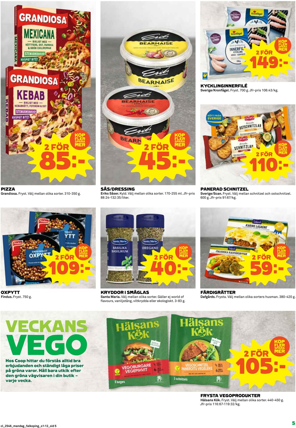 Erbjudanden Coop 10.11.2025 - 16.11.2025