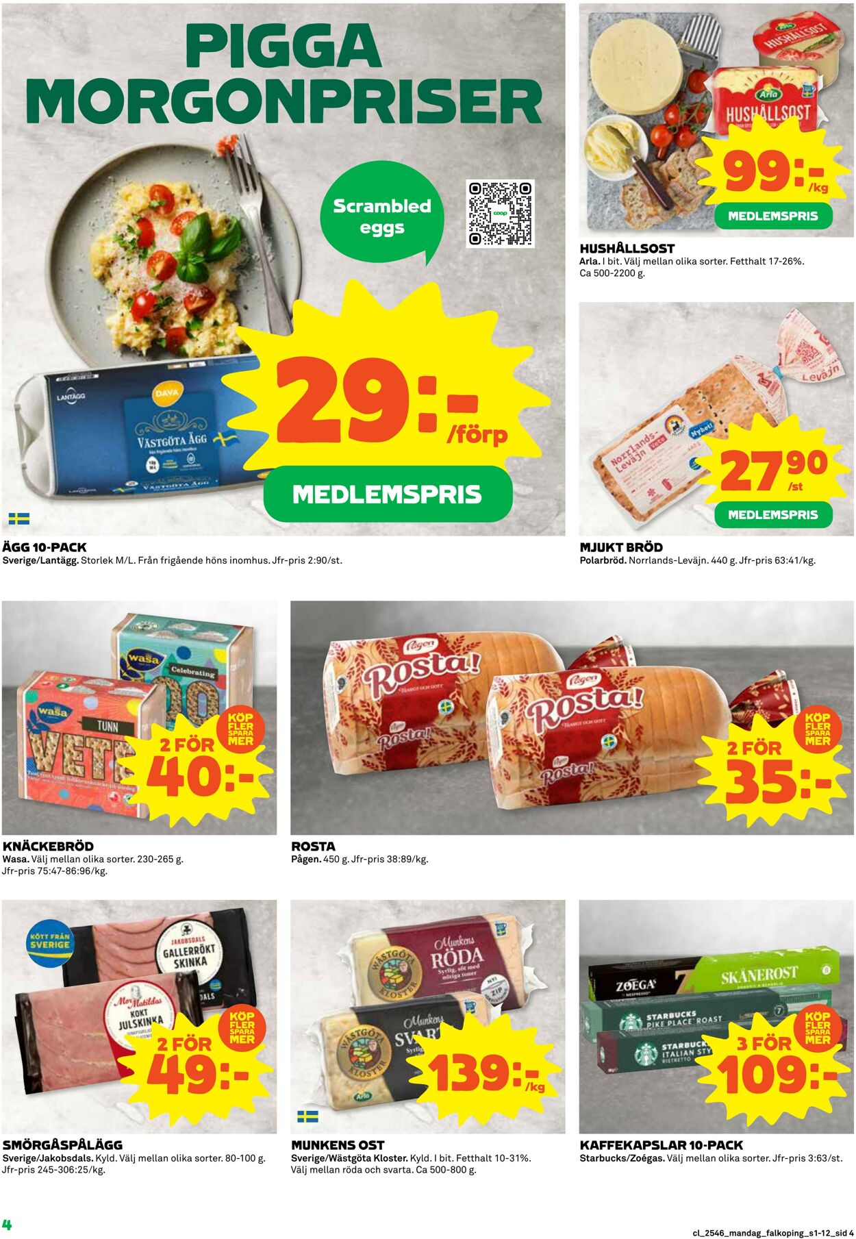 Erbjudanden Coop 10.11.2025 - 16.11.2025