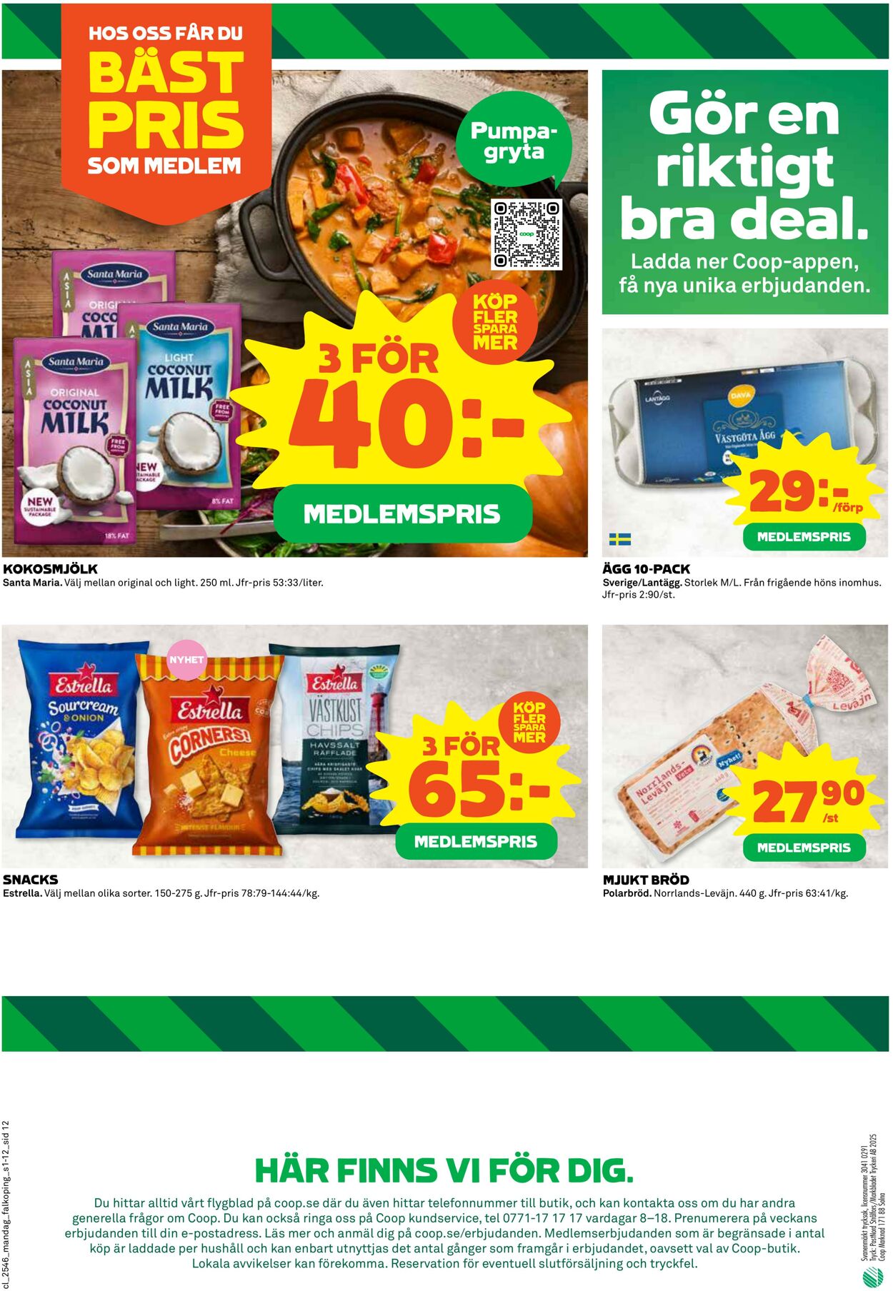 Erbjudanden Coop 10.11.2025 - 16.11.2025