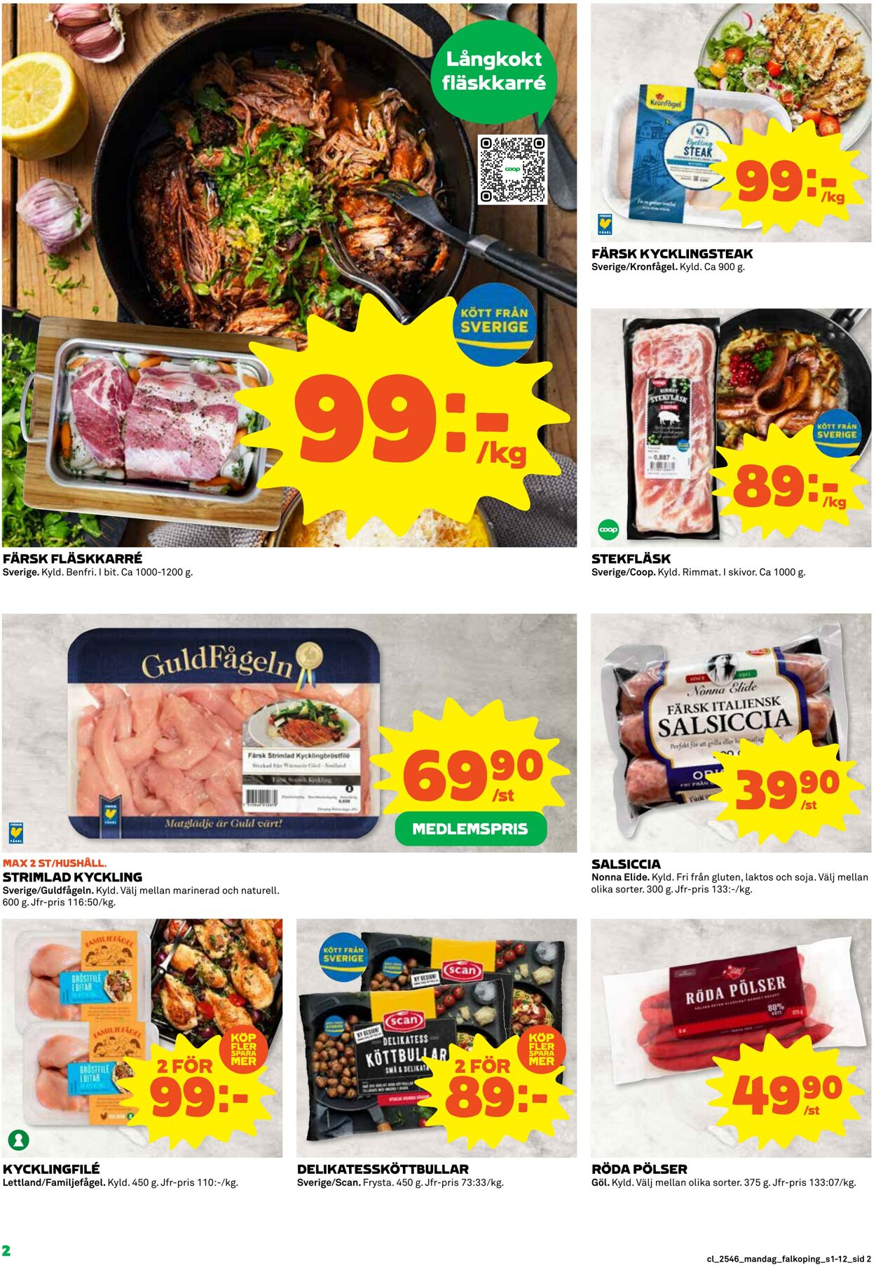 Erbjudanden Coop 10.11.2025 - 16.11.2025