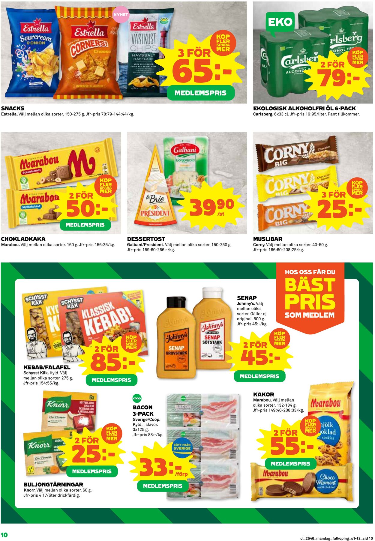 Erbjudanden Coop 10.11.2025 - 16.11.2025