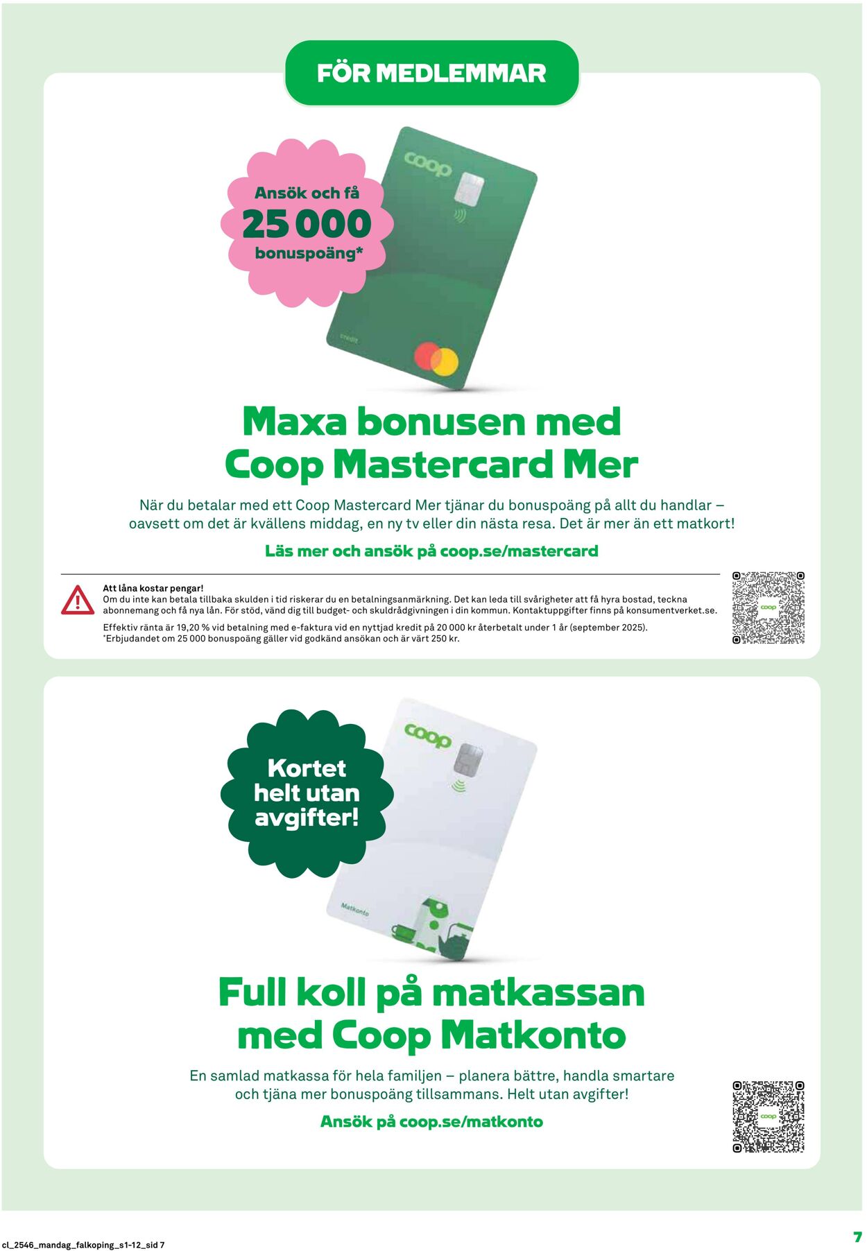 Erbjudanden Coop 10.11.2025 - 16.11.2025