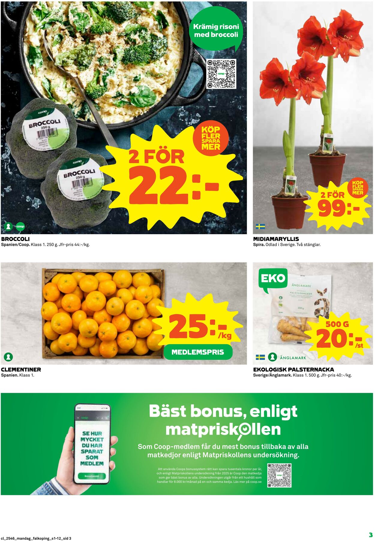 Erbjudanden Coop 10.11.2025 - 16.11.2025