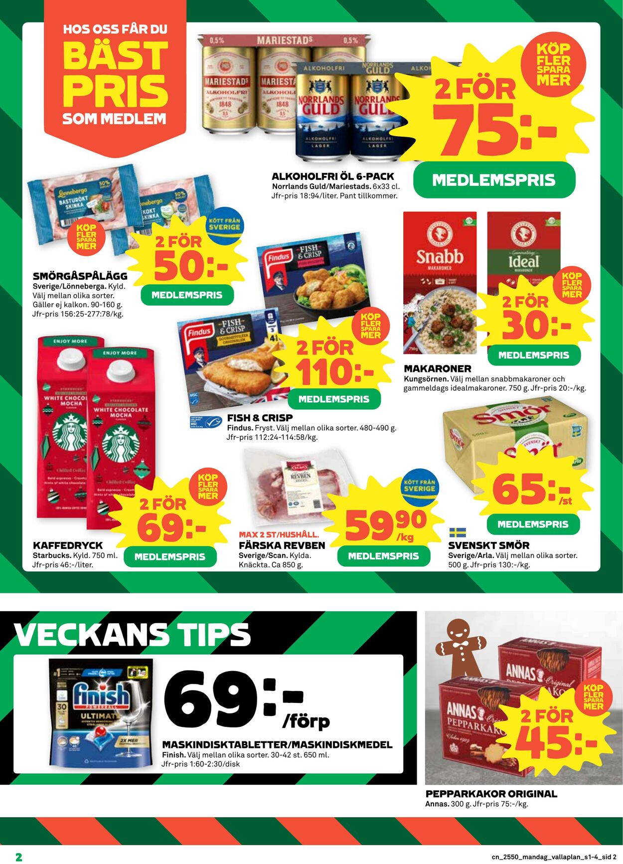 Erbjudanden Coop 08.12.2025 - 14.12.2025
